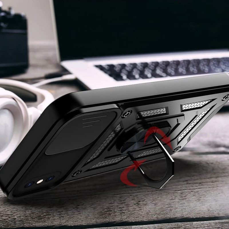 Ударопрочный чехол Camshield Serge Ring для Apple iPhone X / XS (5.8") Херсон - изображение 4