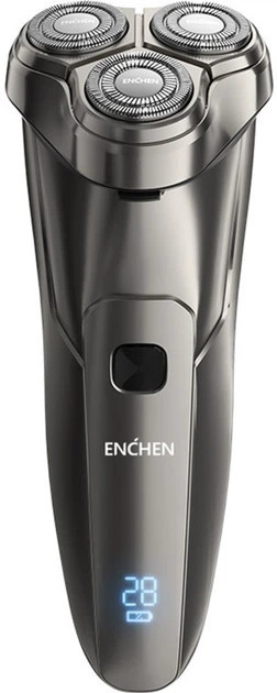 Электробритва Enchen STEEL-3S серебристая Київ - зображення 1