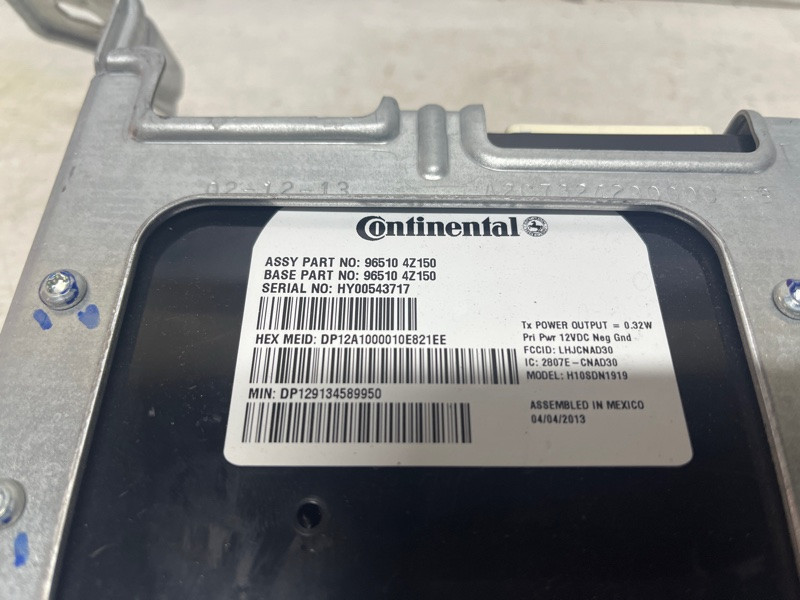 Блок управления Hyundai Santa fe 2012-2019 965104Z150 (Арт. 74658) Київ - зображення 4