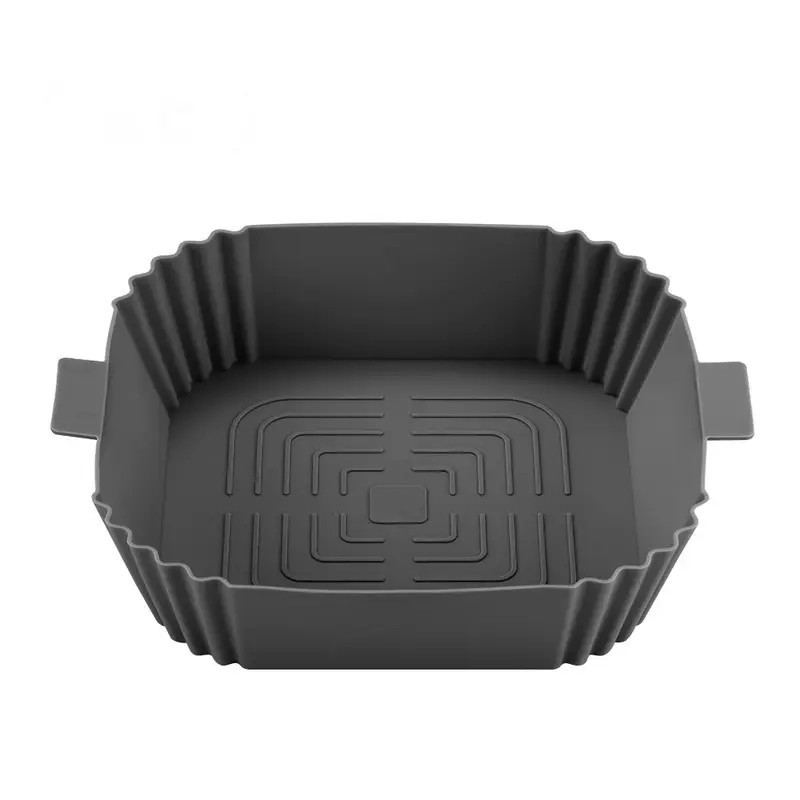 Форма в аерогриль квадртаная силиконовая 19316 20х20х5 см серая Киев - изображение 1