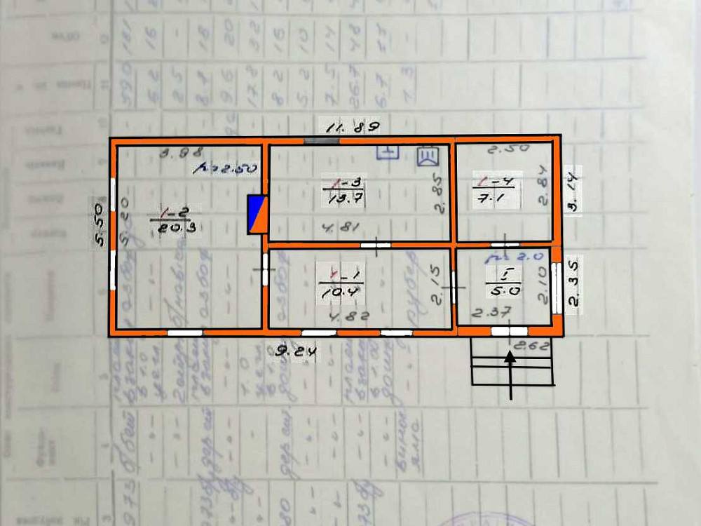 продажа 2-к дом Макаровский, Андреевка, 11000 $  - изображение 3
