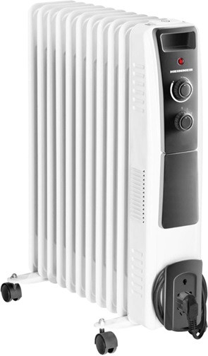 Обогреватель масляный HEINNER HOH-Y11WB 2500 Вт белый Киев - изображение 1