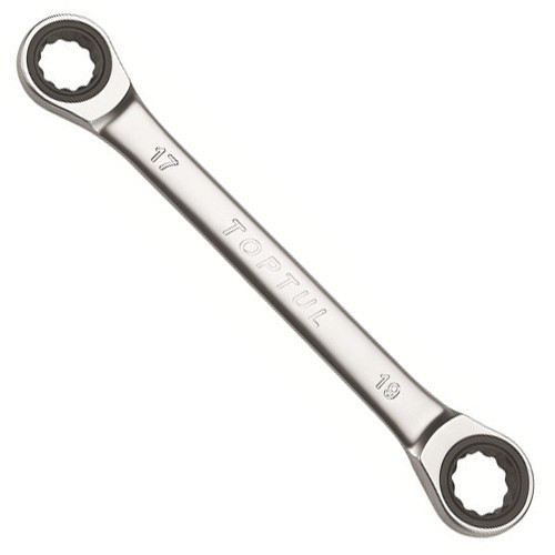 Ключ накидной трещоточный TOPTUL 16х18мм AOAG1618 Харьков - изображение 1