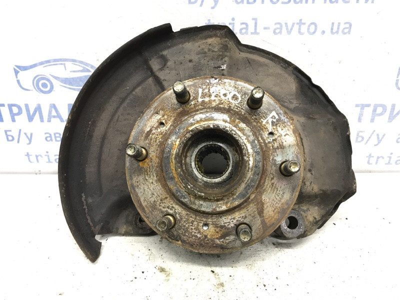 Кулак поворотный правый со ступицей Mitsubishi L200 KB 2.5 ДИЗЕЛЬ 4D56U 2006 (б/у) Київ - зображення 5