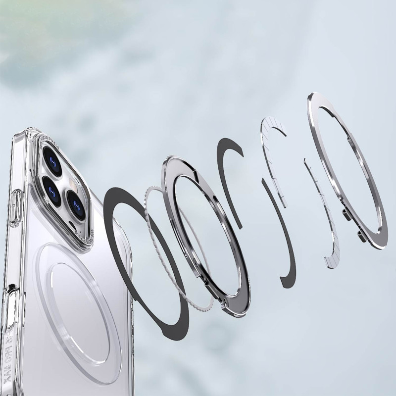 Чехол TPU+PC Empire with MagSafe and Ring для Apple iPhone 16 Pro Max (6.9") Херсон - зображення 7