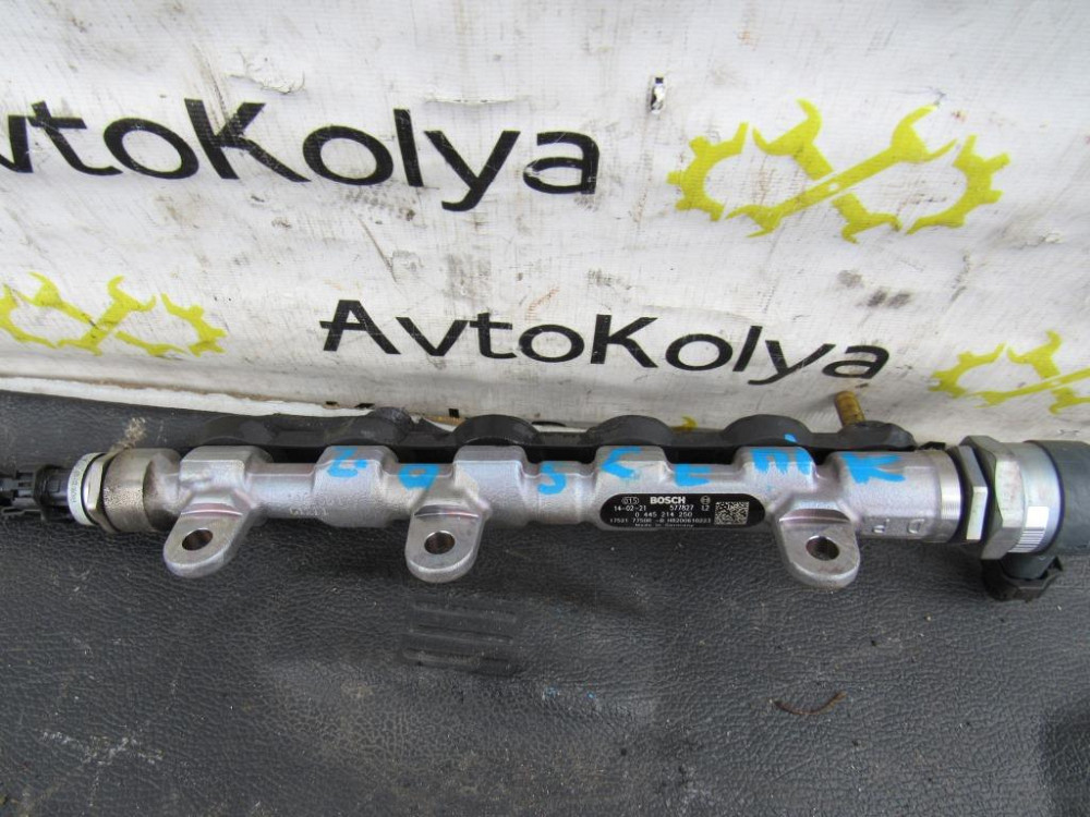 Топливная рейка (рампа) Renault Scenic III 2.0 dci 2009-2019 (0445214250) Ковель - зображення 1