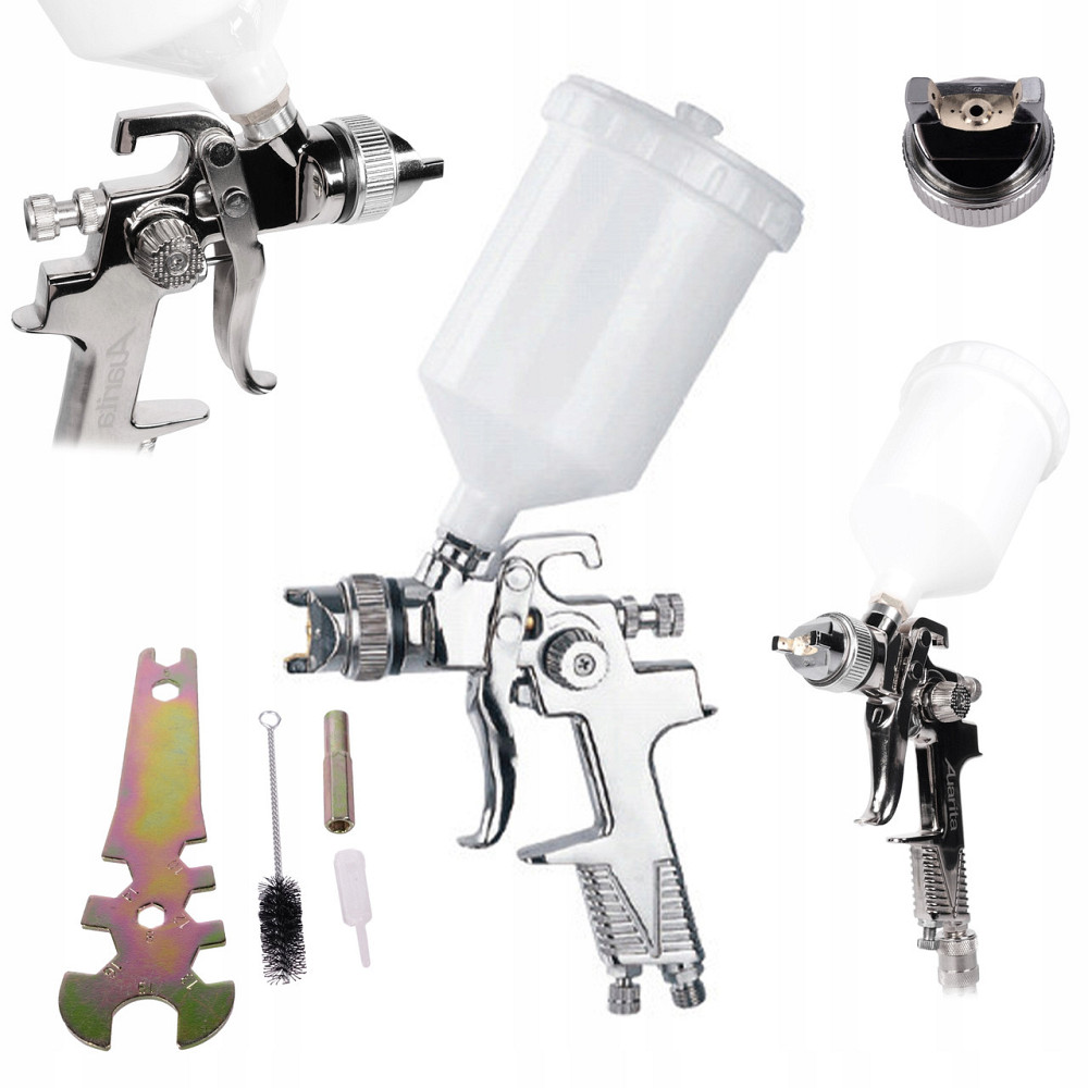 Краскопульт для покраски авто HVLP 1,4мм, верх. п/б AUARITA H-970P-1.4 Харків - зображення 2