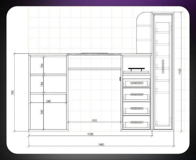 Професійний стіл для манікюру Київ - зображення 11