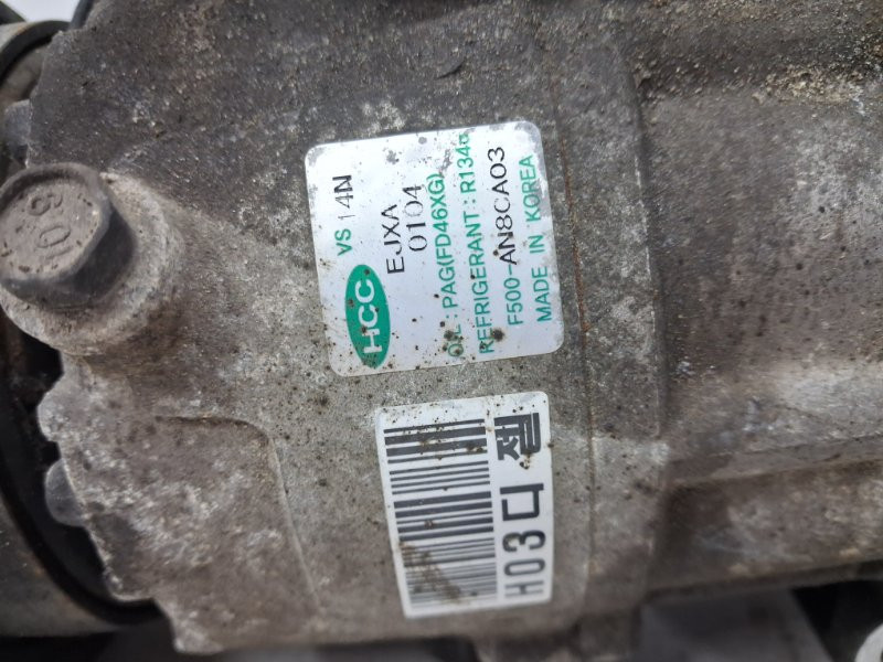 Компрессор кондиционера Hyundai I30 FD 1.6 DIESEL D4FB 2007 (б/у) Київ - зображення 4