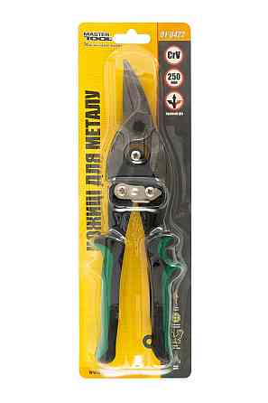 Ножницы для металла MASTERTOOL CrV 250 мм правый рез 01-0422 Харьков