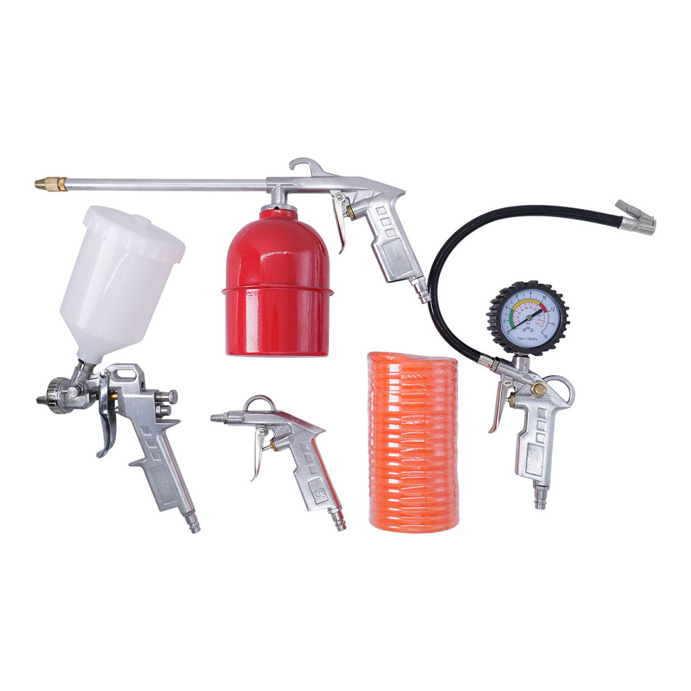 Набор покрасочный пневматический 5 ед. AIRKRAFT AIR5PCS Харків - зображення 2