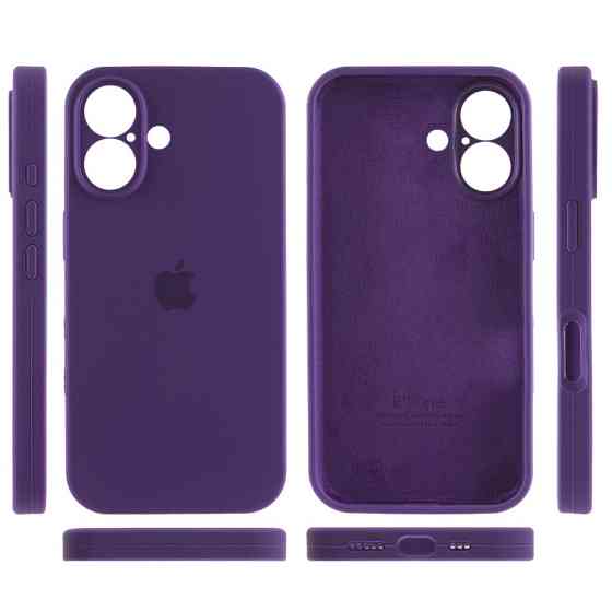 Чехол Silicone Case Full Camera Protective (AA) для Apple iPhone 16 (6.1") Херсон