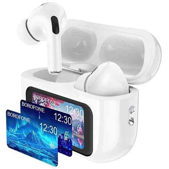 Беспроводные TWS наушники Borofone BW76 Brocade with Touch Screen and ANC Херсон