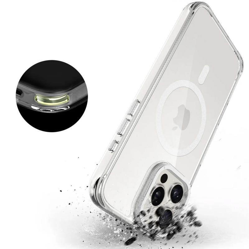 Чехол TPU Space Case Apex with Magnetic Fit для Apple iPhone 16 Pro Max (6.9") Херсон - изображение 6