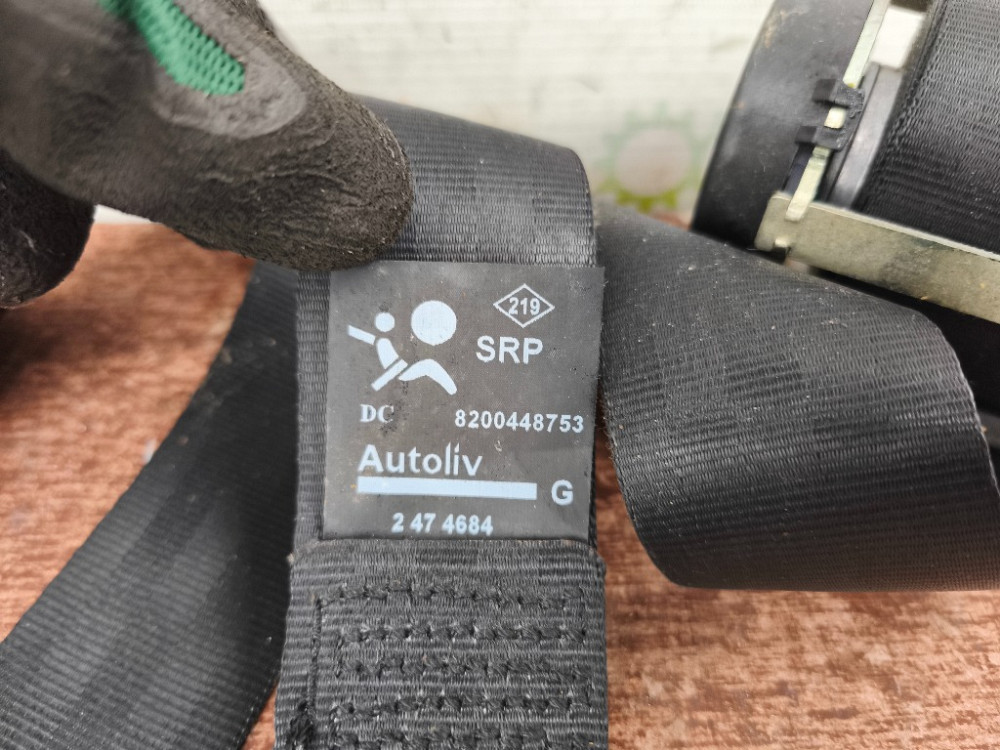 Ремень безопасности передний левый Mercedes Citan 2012-2020 (8200448753) Ковель - зображення 2