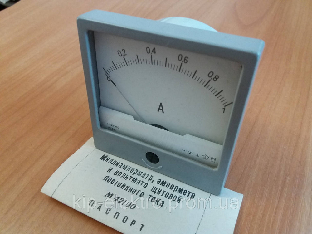 Амперметр щитовой М42100 (М-42100, М 42100) Київ - зображення 3