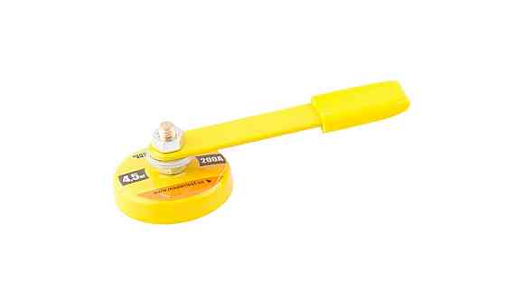 Зажим массы магнитный MASTERTOOL 4,5 кг Ø 50 мм 200 А 81-0192 Харків