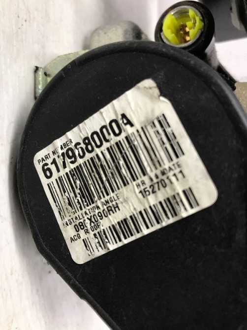 Ремень безопасности передний правый Nissan Juke F15 1.6 TURBO MR16DDT 2010 (б/у) Київ - зображення 5