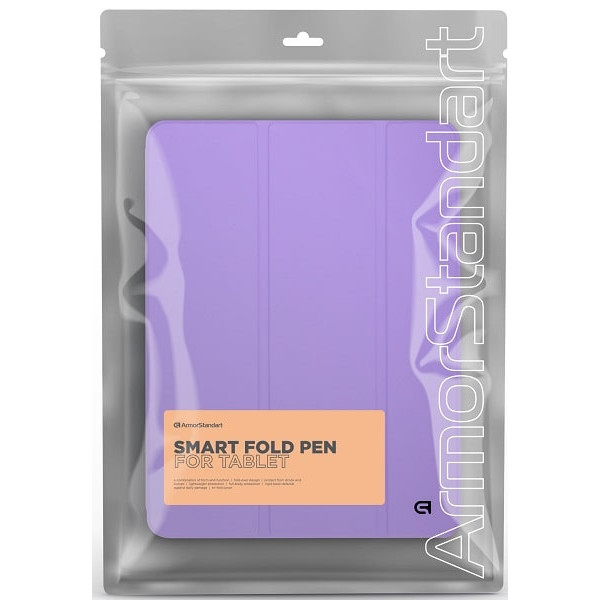 Чохол-книжка ArmorStandart Smart Fold Pen для Samsung Tab A9 8.7 X110/X115 Light Purple (ARM74993) ( Харьков - изображение 8