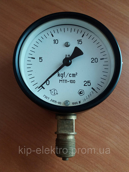 Манометр показывающий МТП-100 (МТП100, МТП 100, МТП) Київ - зображення 5