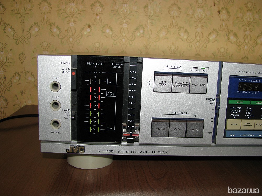 Кассетная дека сквозная JVC KD-D55 Харьков - изображение 2