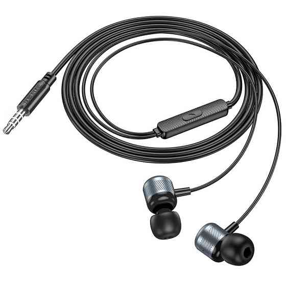 Наушники Borofone BM93 Platino universal with microphone (3.5mm/1.2m) Херсон