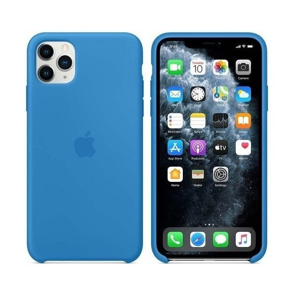 Apple Silicone Case iPhone 11 Pro Max Blue (Код товару:13032) Харьков - изображение 3