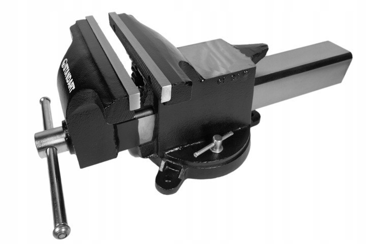 Тиски слесарные стальные усиленные профессиональные 8" STANDART TSSHD8SW Харків - зображення 6