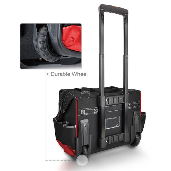 Сумка инструментальная на колесах с телескопической ручкой TOPTUL PBW-045A Харьков - изображение 2