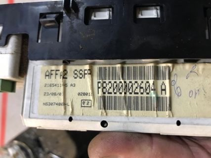 Бу дисплей часы Renault Laguna 2, P8200002604, 8200002604 Кропивницкий - изображение 2