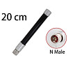 Антенна 2135-2860MHz 6dBi, до 100W, всенаправленная, N-male, 20 см, черная Днепр