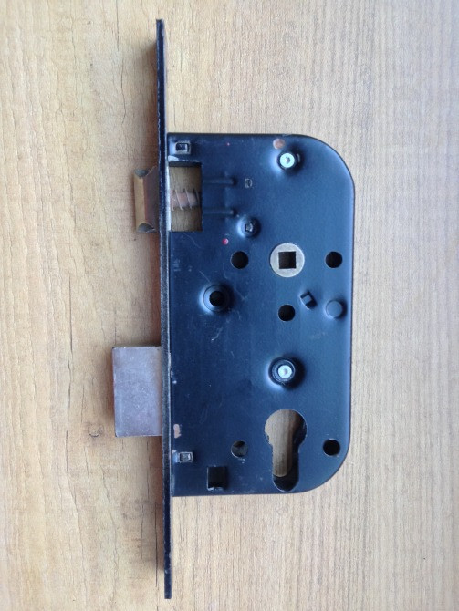 Дверний замок врізний VACHETTE ВЅ50мм 70 циліндровий Дверной врезной Киев - изображение 6