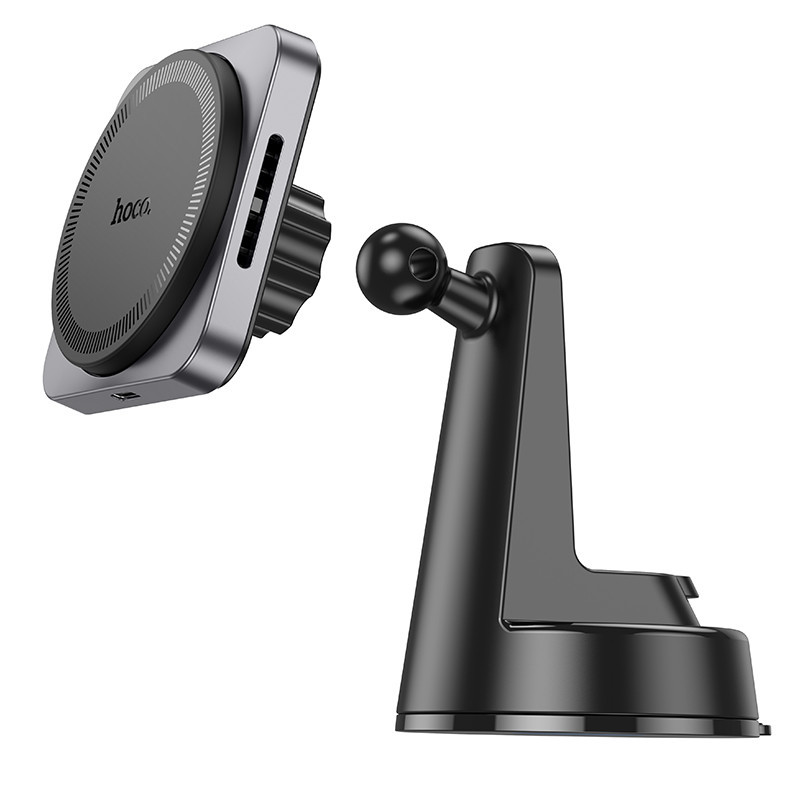 Автодержатель с БЗУ Hoco HW16 Speed (center console) Херсон - изображение 4