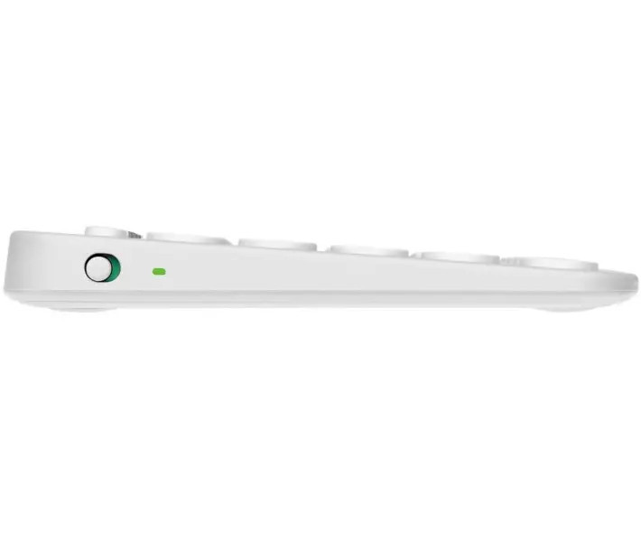 Клавиатура компьютерная безпроводная Logitech Pebble Keys 2 K380s Tonal White UA L920-011852 белая Киев - изображение 4