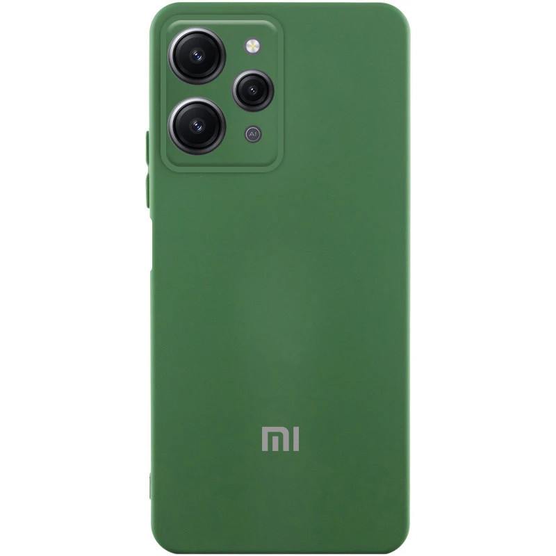 Чехол Silicone Cover Lakshmi Full Camera (AA) with logo для Xiaomi Redmi 12 Херсон - зображення 1