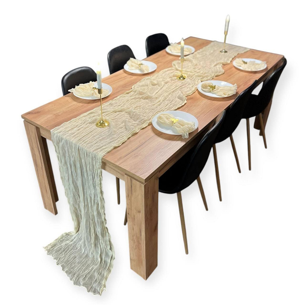 Раннер с салфетками 6шт Leeseph бежевый Одесса - изображение 2