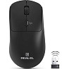 Мишка REAL-EL RM-317 Wireless Black (EL123200052) Харків