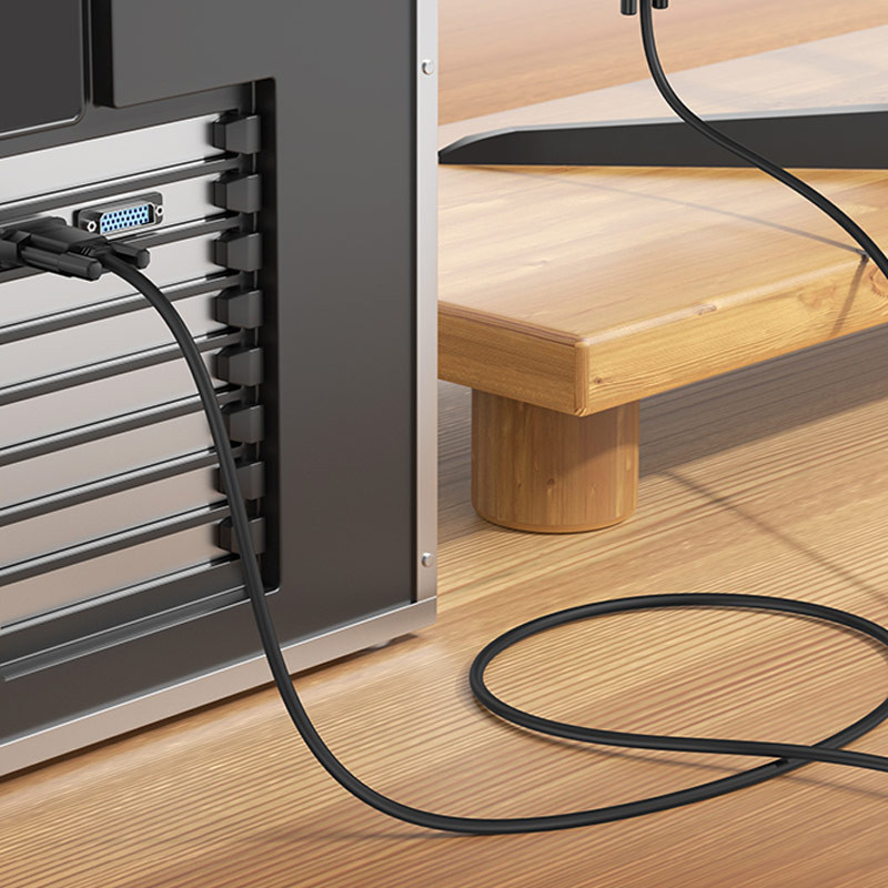 Дата кабель Hoco US11 VGA male to VGA male HD (1m) Херсон - изображение 7