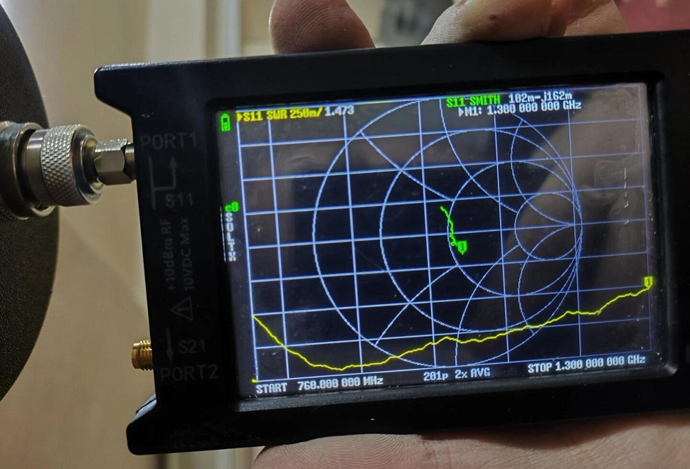 Антенна купольная 650-3000 МГц 3-4 дБ, мощность до 100 Вт, N-male (штырь, папа) (10928) Днепр - изображение 3