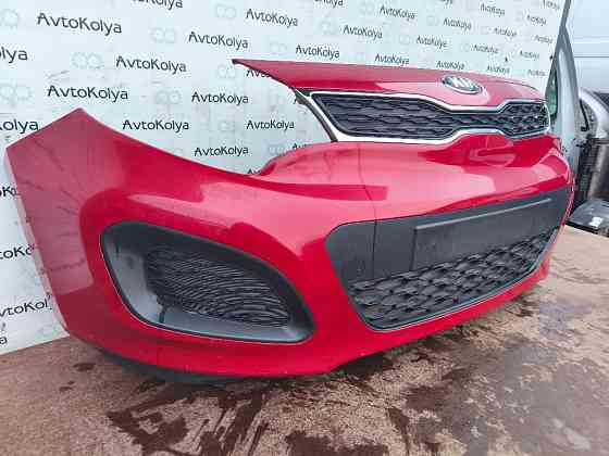 Бампер передний Kia Rio III 2011-2014 (86511-1W200) хэтчбек Ковель