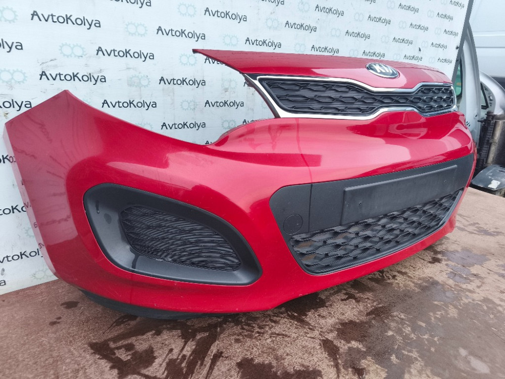 Бампер передний Kia Rio III 2011-2014 (86511-1W200) хэтчбек Ковель - изображение 3