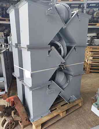 Клапан перекидной ручной КОР 380х380 , клапан перекидной для зерна Київ