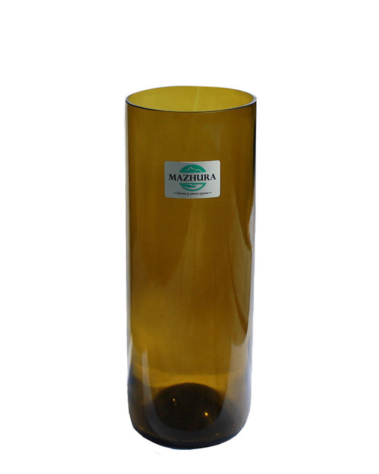 Ваза скляна Mazhura Vine MZ-706775 19.5х7.5 см Київ - зображення 1