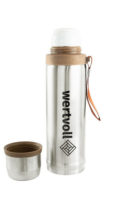 Термос WERTVOLL "ENJOY" 750 мл SS серебро RX-7000SR Харьков - изображение 2