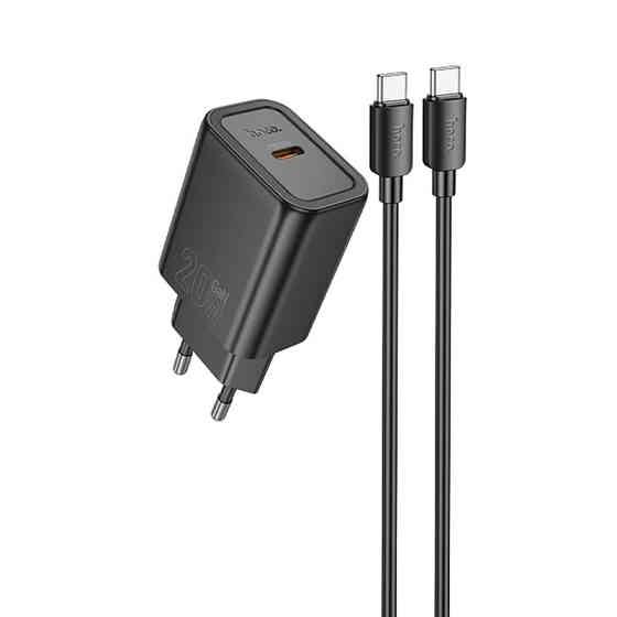 СЗУ Hoco N60 Gentle PD20W (1USB-C) + кабель Type-C to Type-C Херсон