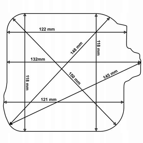 Домкрат автомобильный 12т 230-465 мм TORIN T91204 Харків