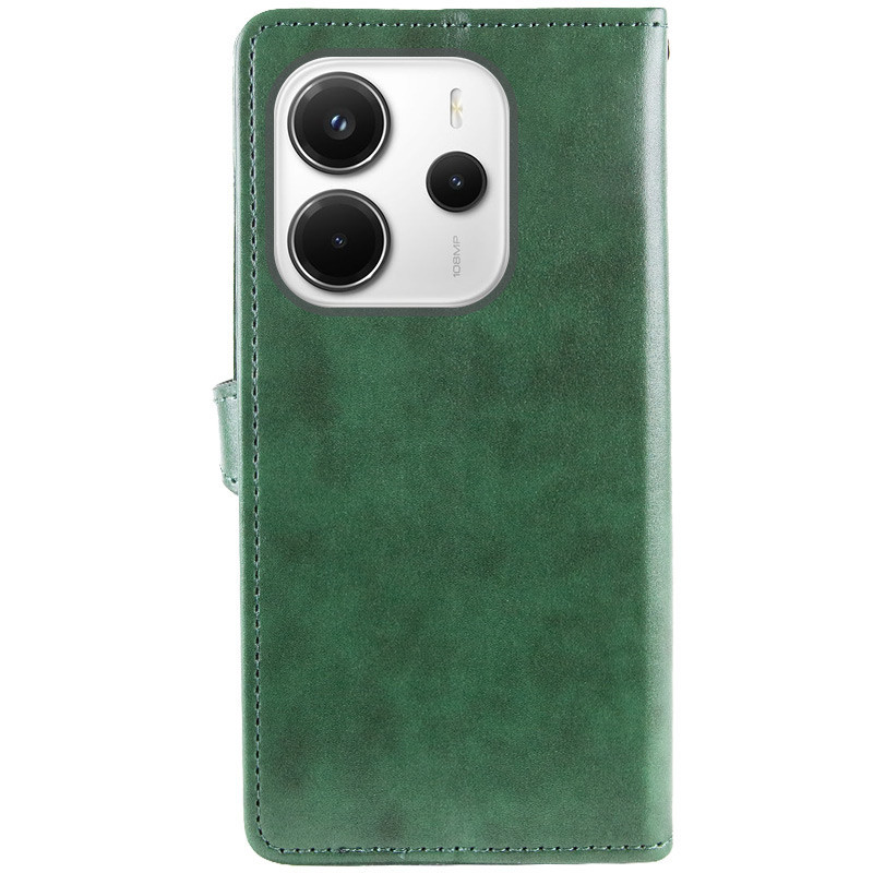 Кожаный чехол-книжка GETMAN Gallant (PU) для Xiaomi Redmi Note 14 4G (Europe version) Херсон - изображение 3