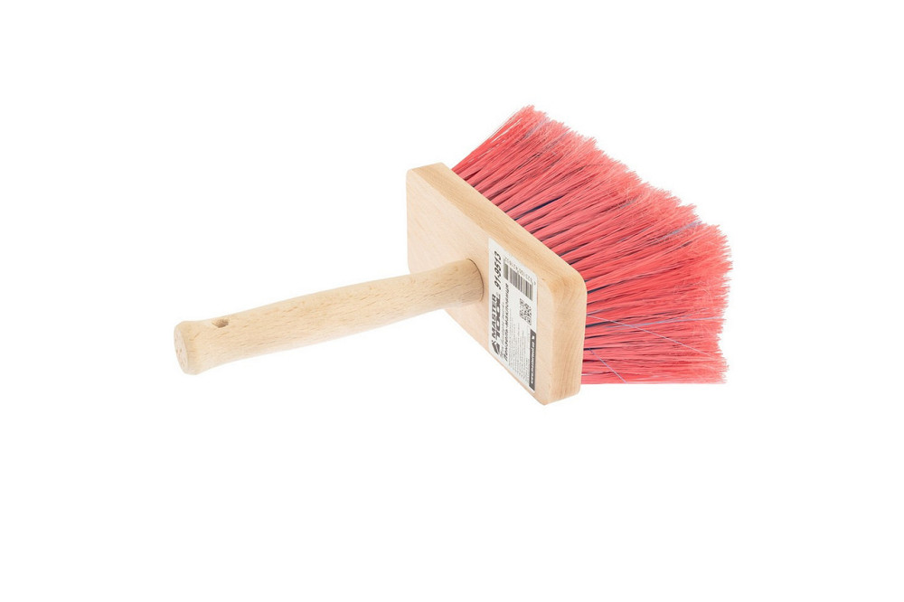 Макловица MASTERTOOL 130х60/65 мм синтетическая щетина деревянная ручка 91-9513 Харьков - изображение 2