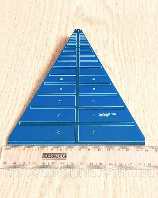 Aнтенна 800MHz-6GHz 6dB 5 Вт логопериодическая, Broadband Wideband  Directional UWB, Antenna Board Днепр - изображение 3