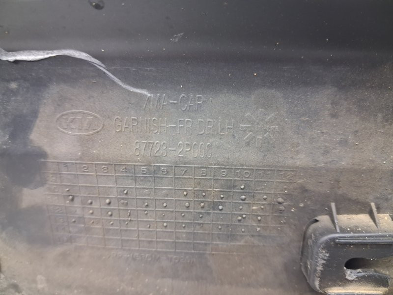 Накладка двери Kia Sorento XM 2.4 БЕНЗИН G4KJ 2009 перед. лев. (б/у) Киев - изображение 7